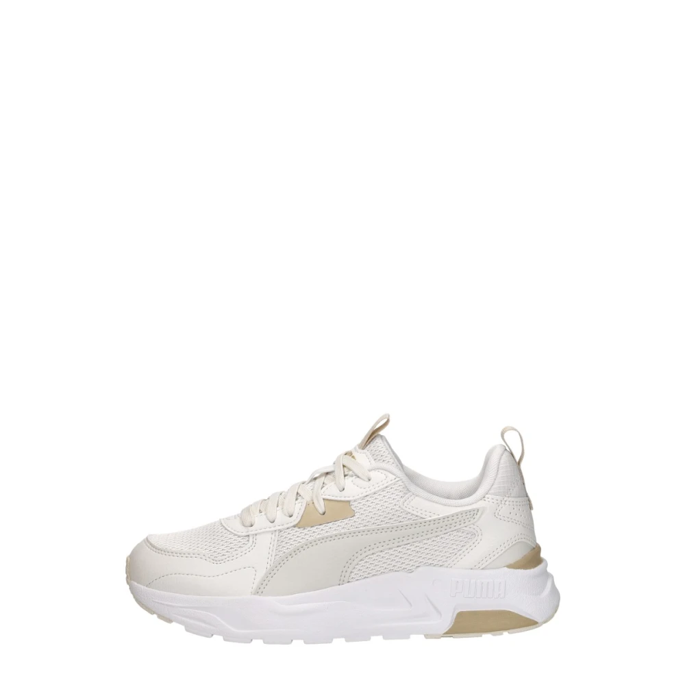 Puma Trinity Lite Sneakers Laag Dames Schoenen Beige