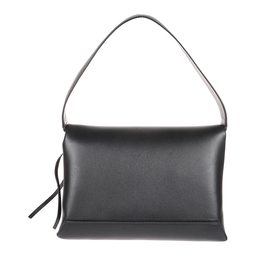Victoria Beckham Zilveren Ketting Pouch Tas Black Dames