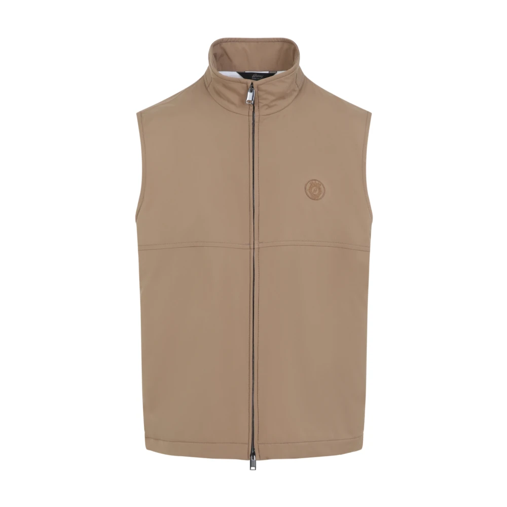 Brioni - Jackets > Vests - Brown - Brioni - Modalova
