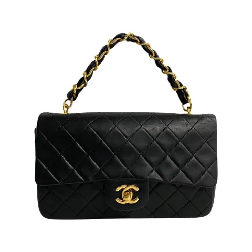 Pre owned Tejido bolsos chanel Chanel Vintage Hombre Miinto