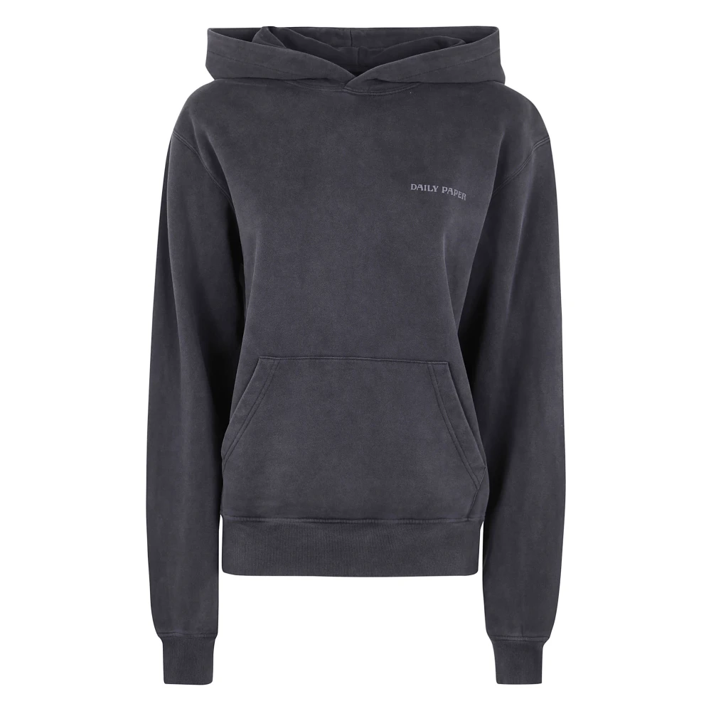 Daily Paper Comfortabele hoodie voor alle zintuigen Black Dames