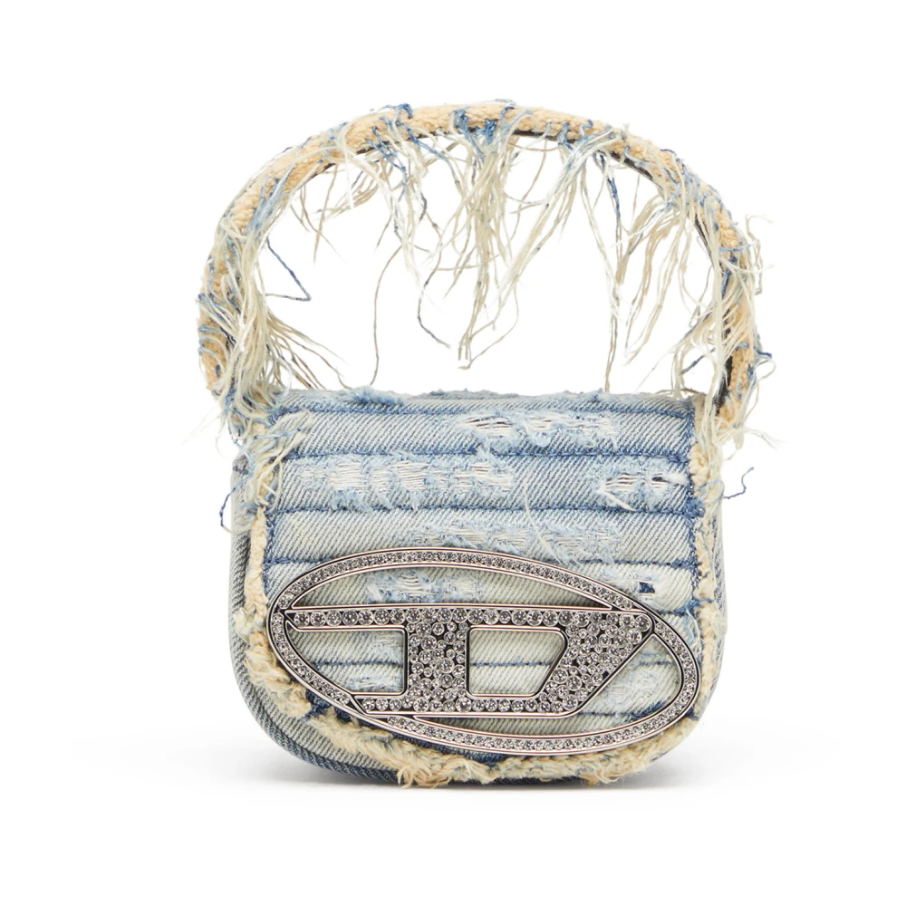 Diesel Donna Blu Borse, Taglia Unica, New,