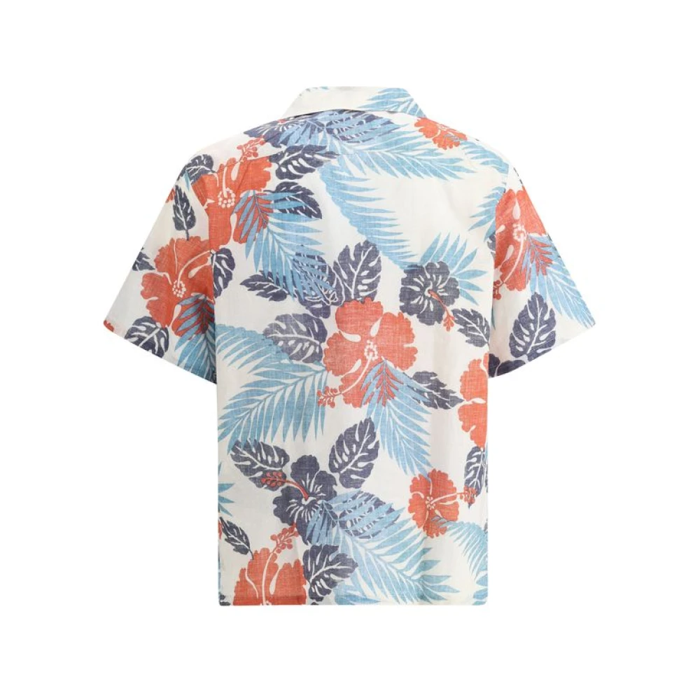 Prada Ibiscus Batista Overhemd Multicolor Heren