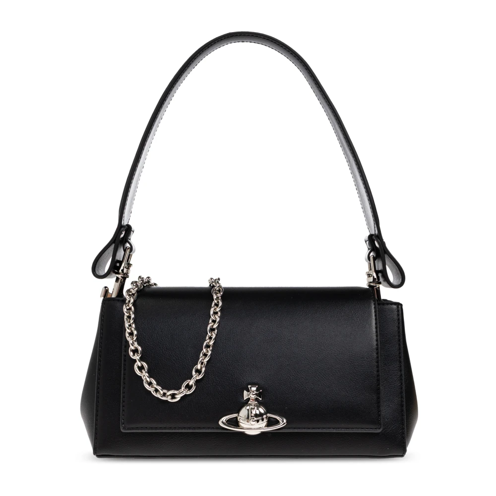 Vivienne Westwood Donna Nero - Hazel Borsa A Spalla Media - Bags - One Size - Immagine 4