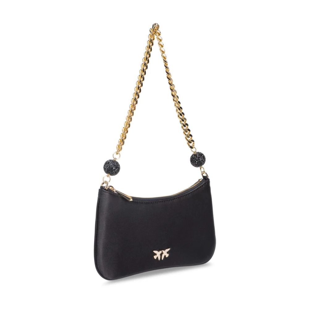 pinko Stijlvolle Zwarte Tassen Black Dames