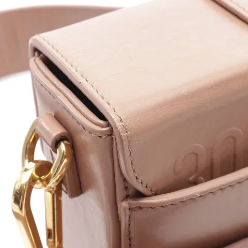Dior Vintage Pre-owned Leather dior-bags Pink Dames