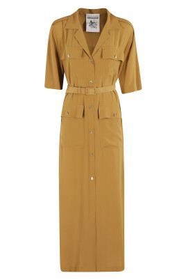mustard-classic-collar-dress