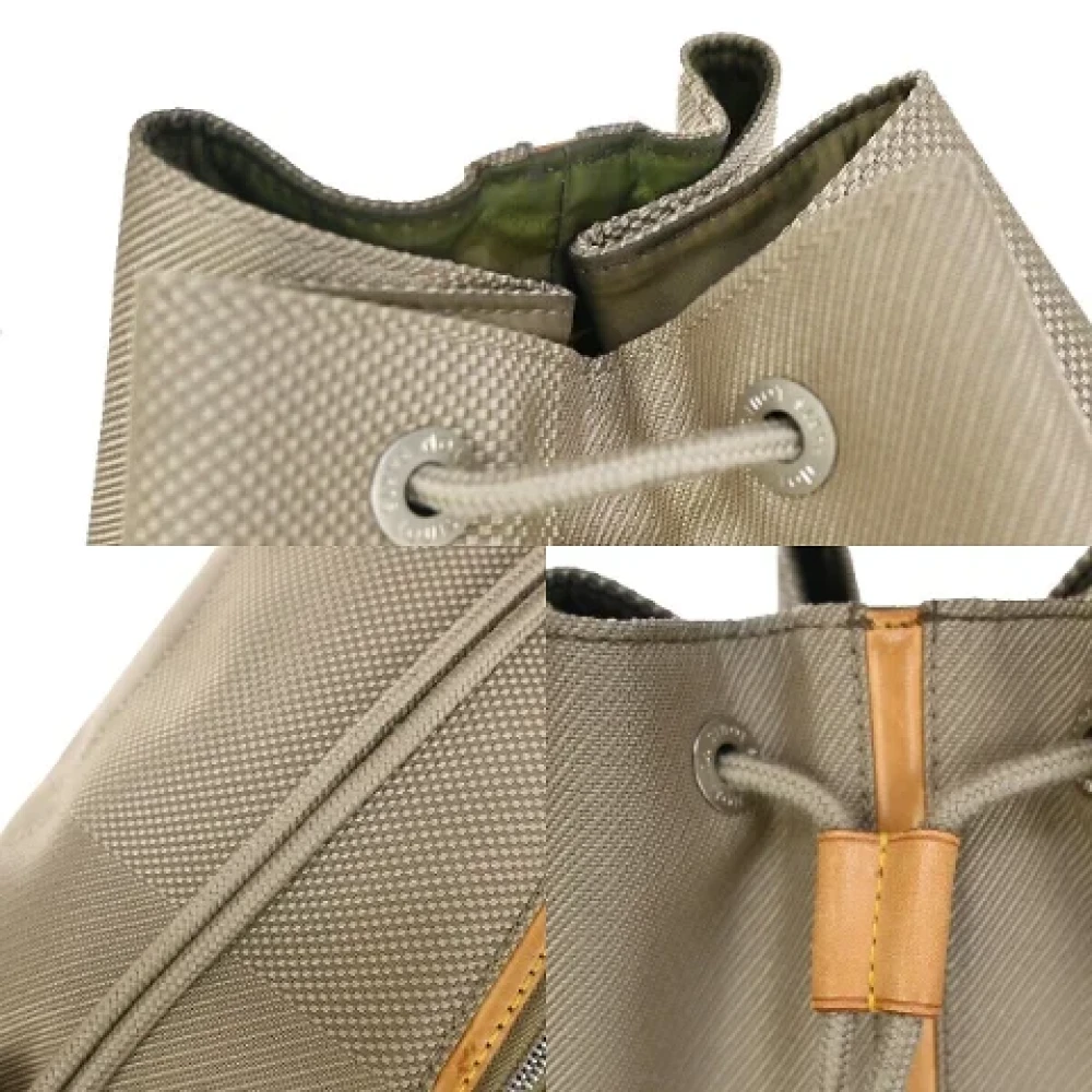 Louis Vuitton Vintage Pre-owned Canvas backpacks Green Dames