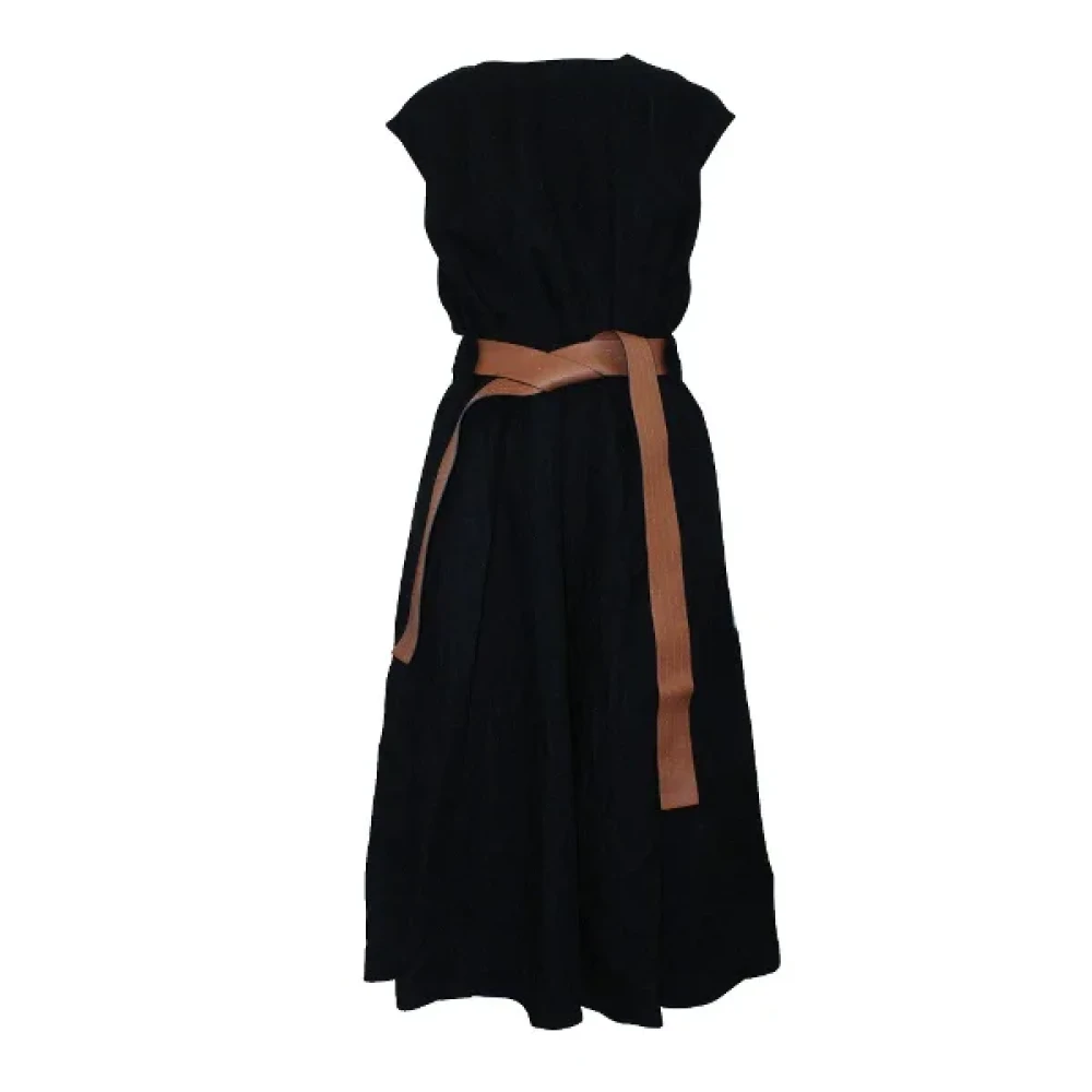 Loewe Pre-owned Fabric dresses Black Dames