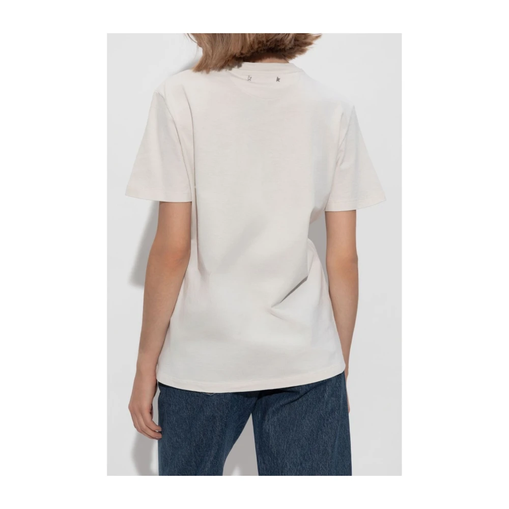 Golden Goose Stijlvolle T-shirts en Polo`s Collectie White Dames