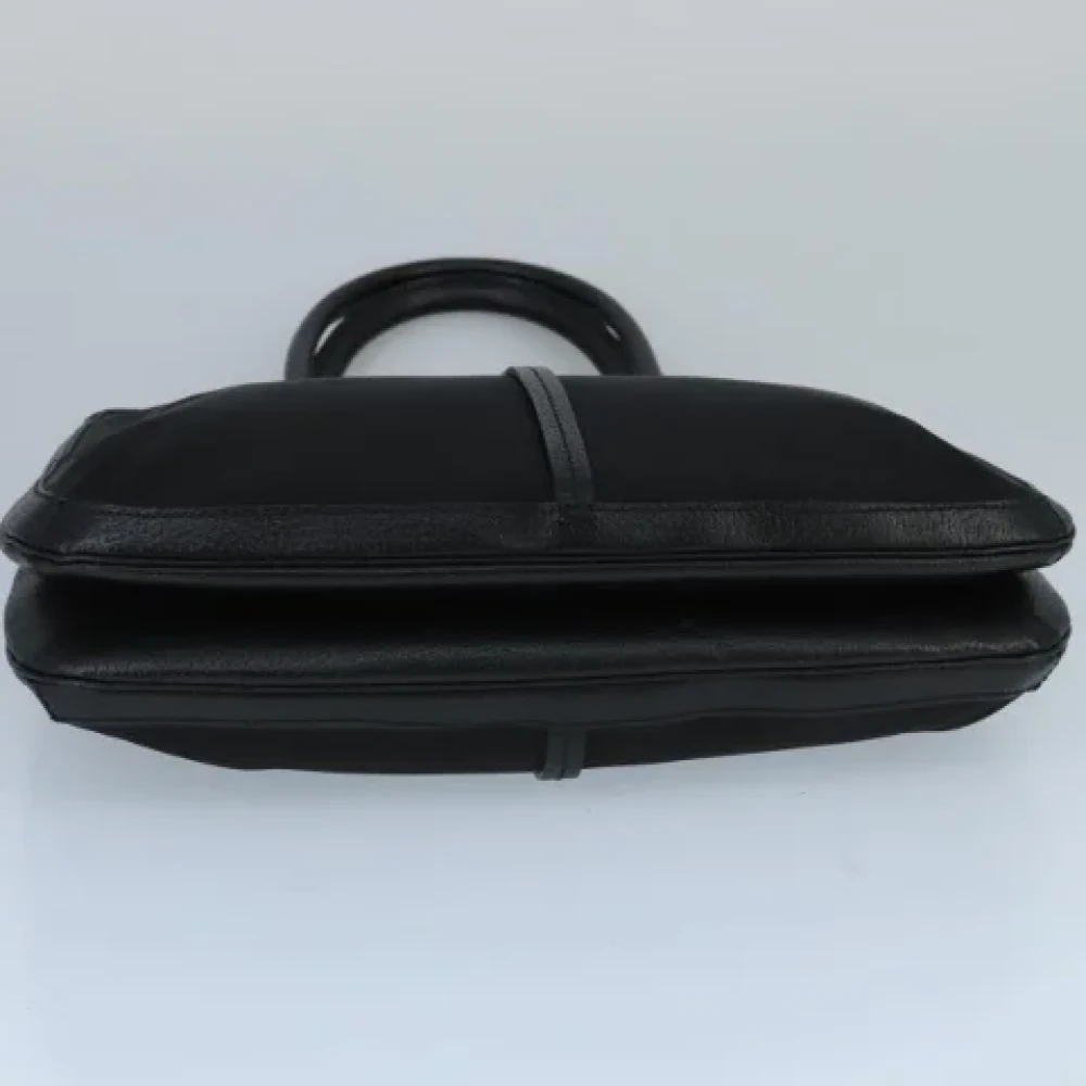 Bally Pre-owned Canvas handbags Black Dames