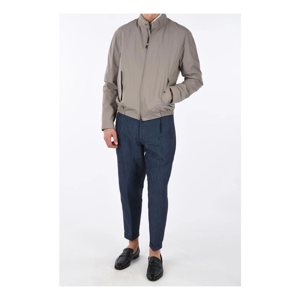 Corneliani Stijlvolle waterafstotende sportjas Beige Heren