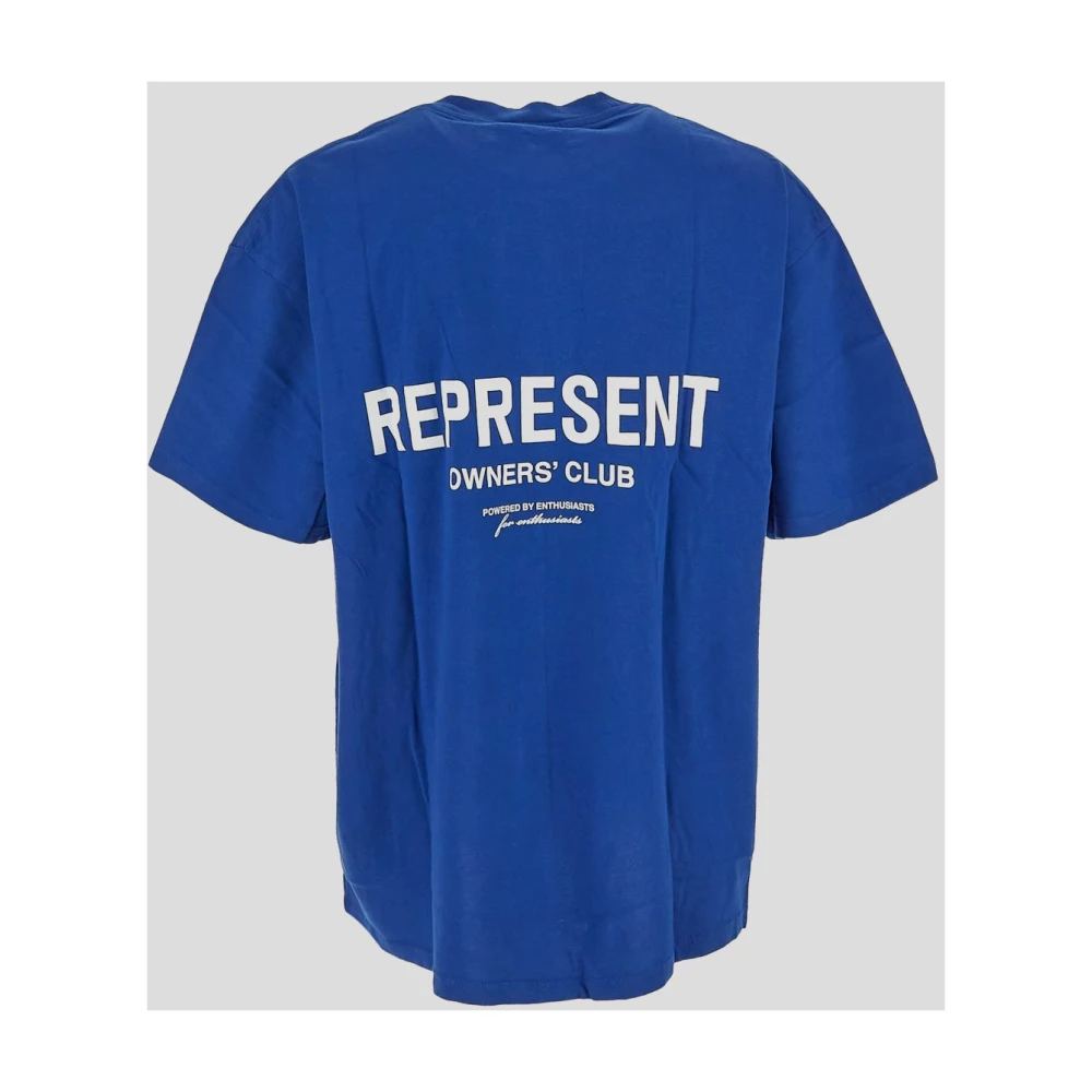 Represent Logo Tee for Style Blue Heren