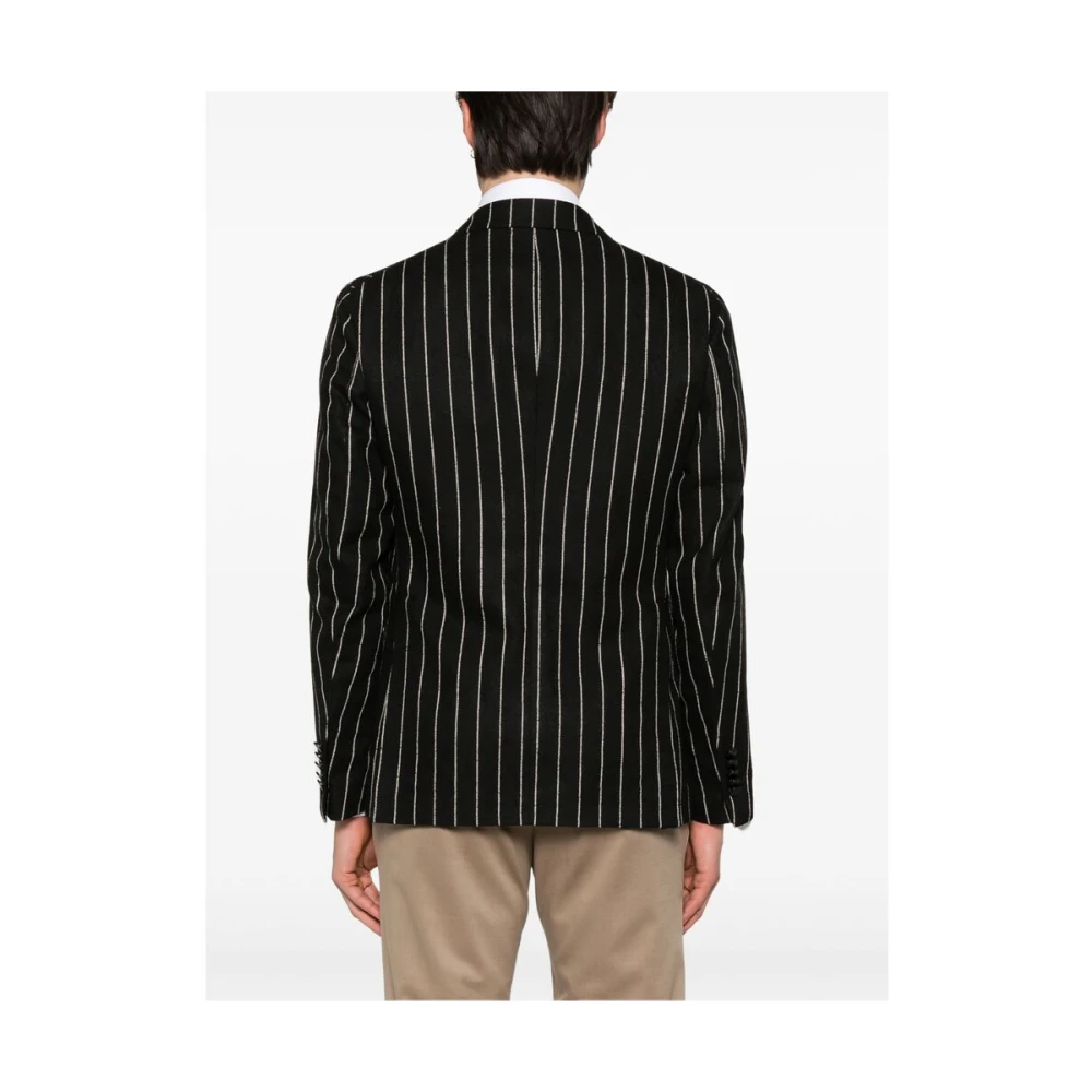 Tagliatore Jas Black Heren