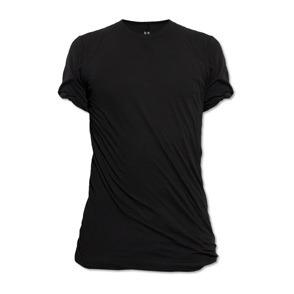Rick Owens Double SS T-shirt Black Heren