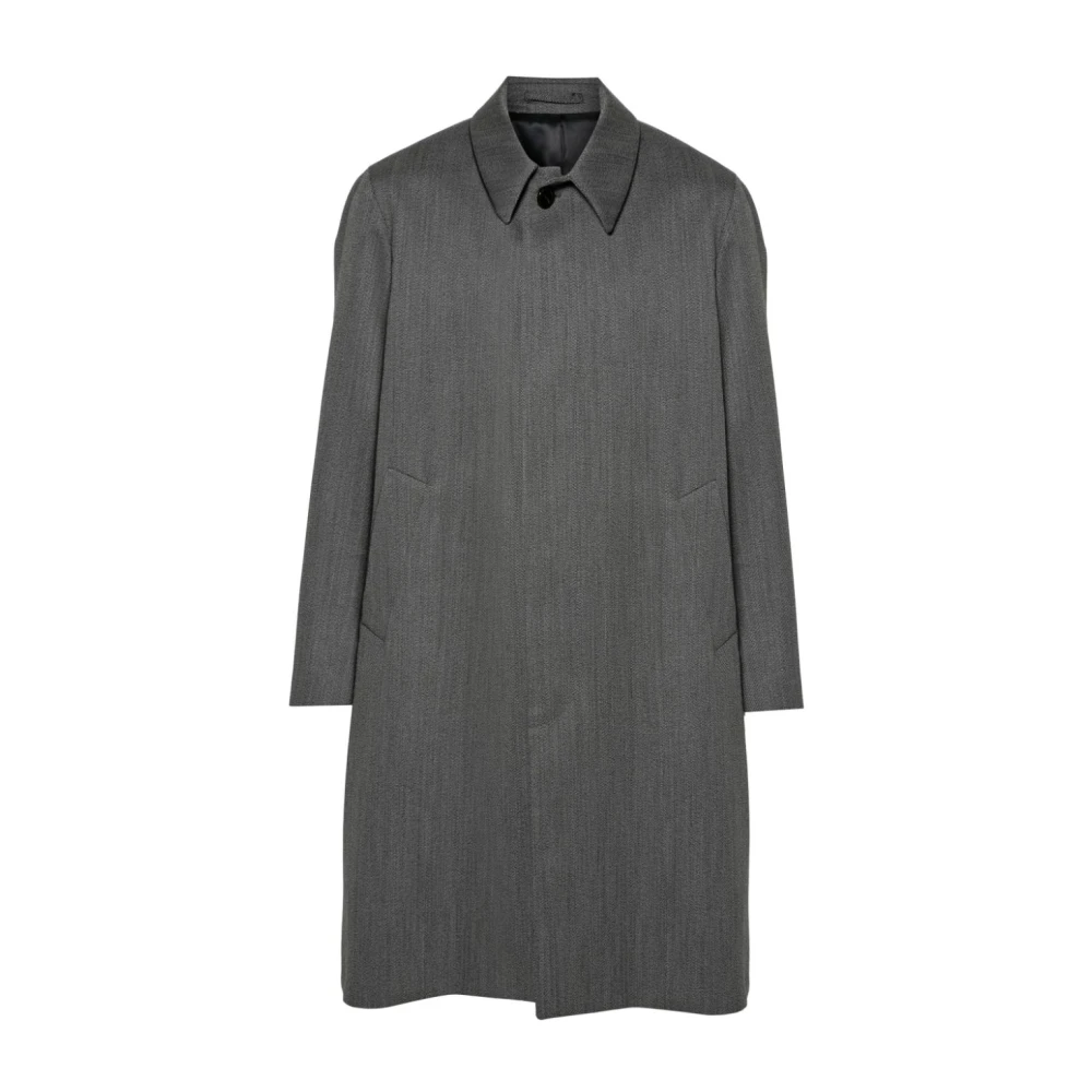 Lardini Donkergrijze Jas Iv23224 Ivam63553 Gray Heren