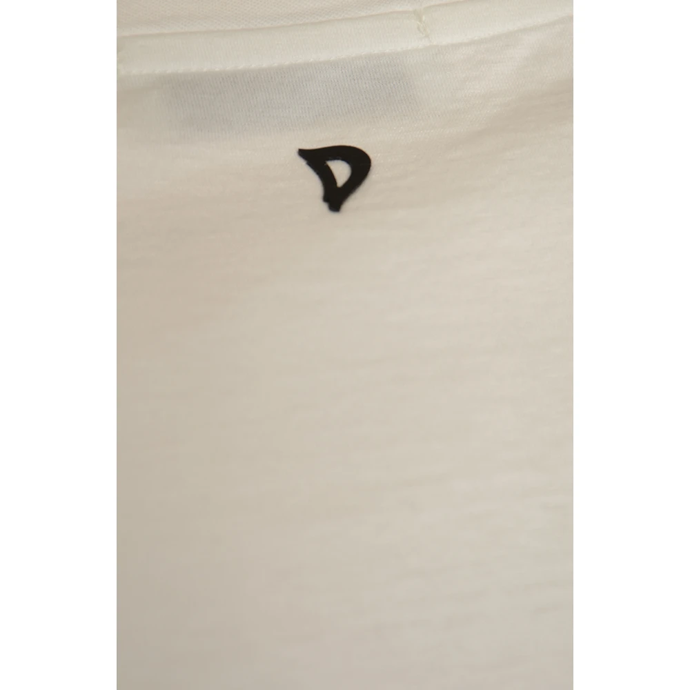 Dondup T-Shirt Collectie White Dames