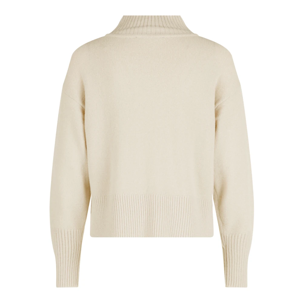 Betty Barclay Lurex Gebreide Trui Stijlvol Comfort Beige Dames