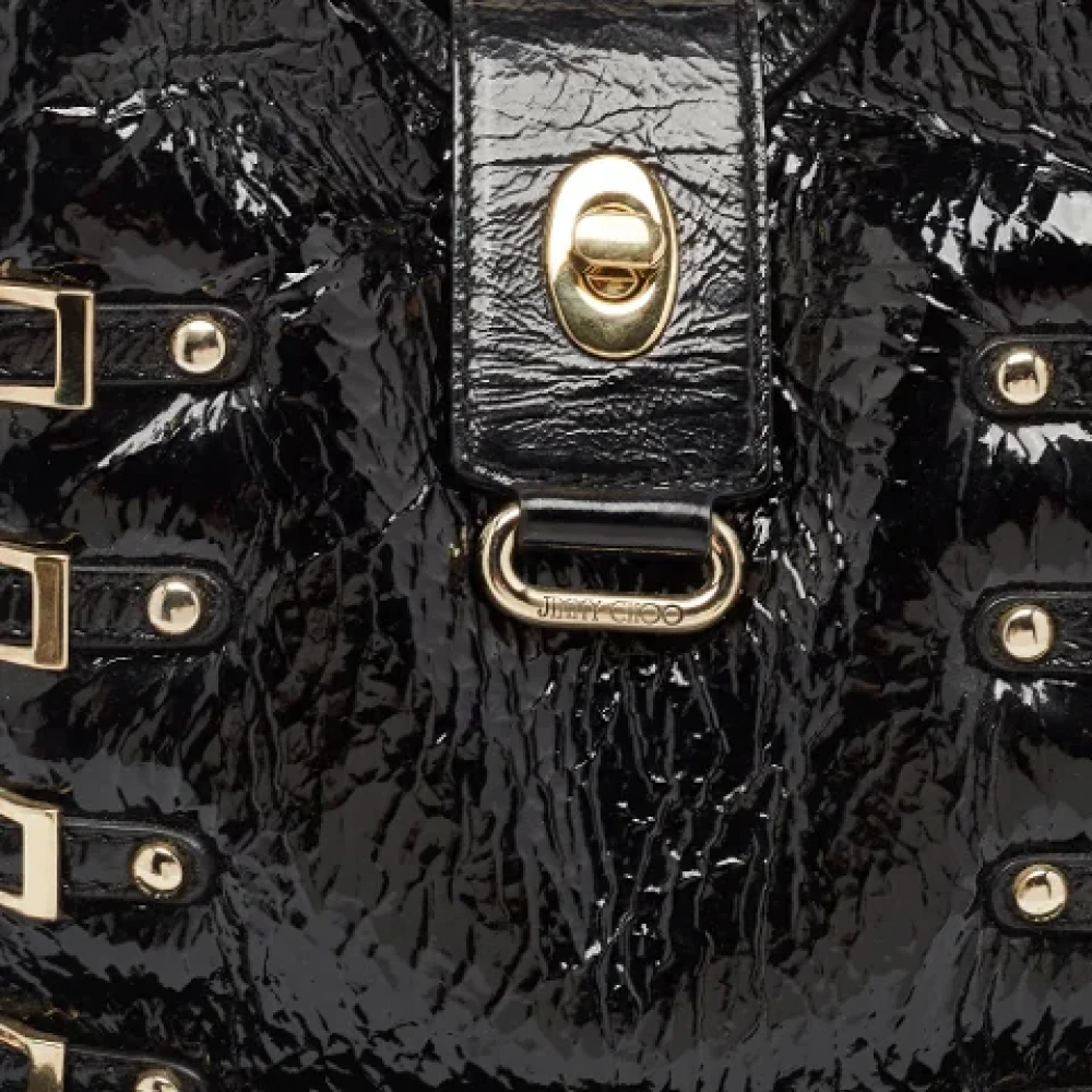 Jimmy Choo Pre-owned Leather totes Black Dames