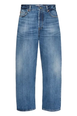 Blå Chino Fit Jeans VLogo