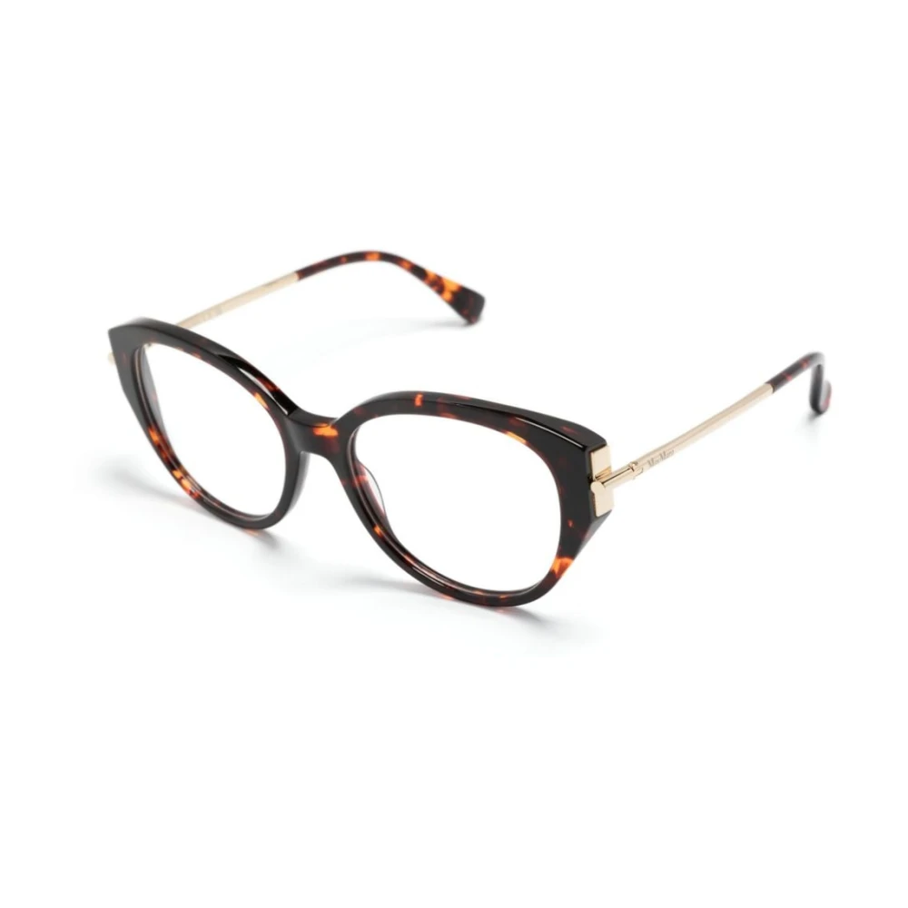 Max Mara Brown Glasses, Female, 52 Mm, Optical Frame