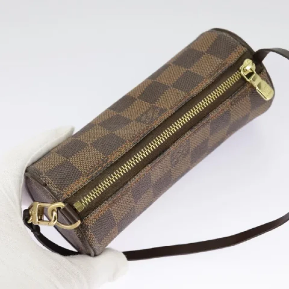 Louis Vuitton Vintage Pre-owned Canvas pouches Brown Dames