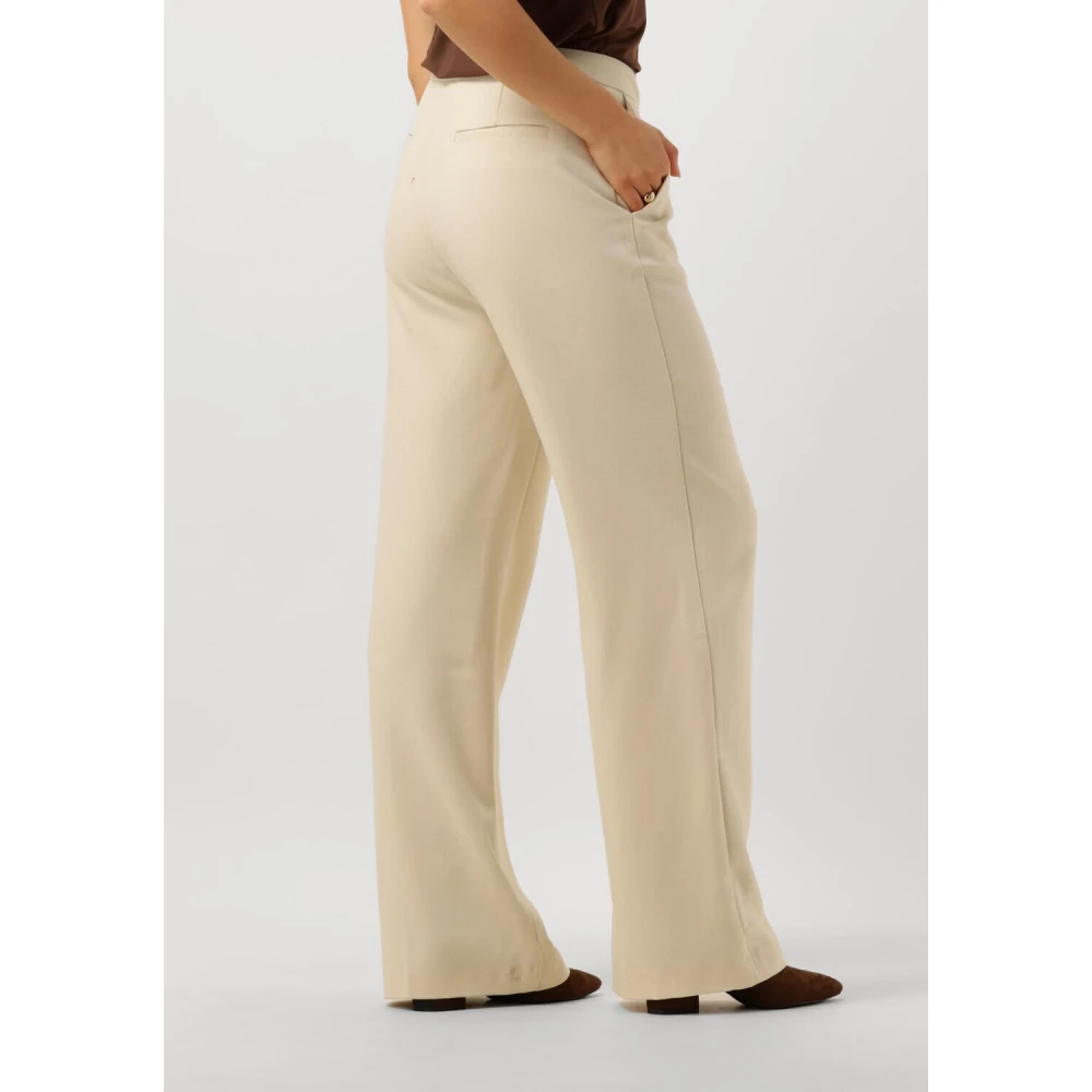 Notre-v Beige Stijlvolle Broek Nv-Ella Beige Dames