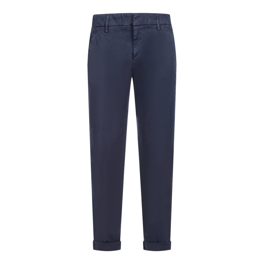 Dondup Blauwe Stijlvolle Broek Blue Heren