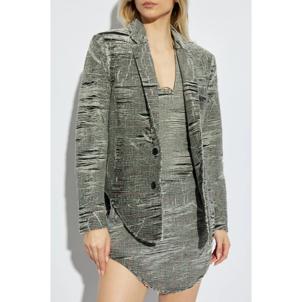 Diesel Blazer De-Phonix-Fsg Gray Dames
