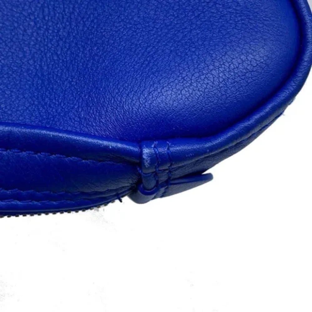 Balenciaga Vintage Pre-owned Leather balenciaga-bags Blue Dames