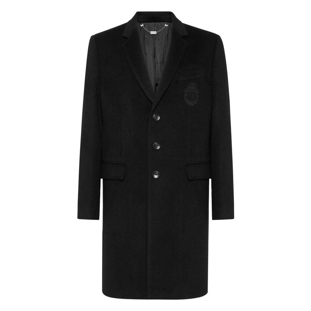 Billionaire - Abrigo Largo De Cachemira - Coats - Hombre - Negro - 2XL