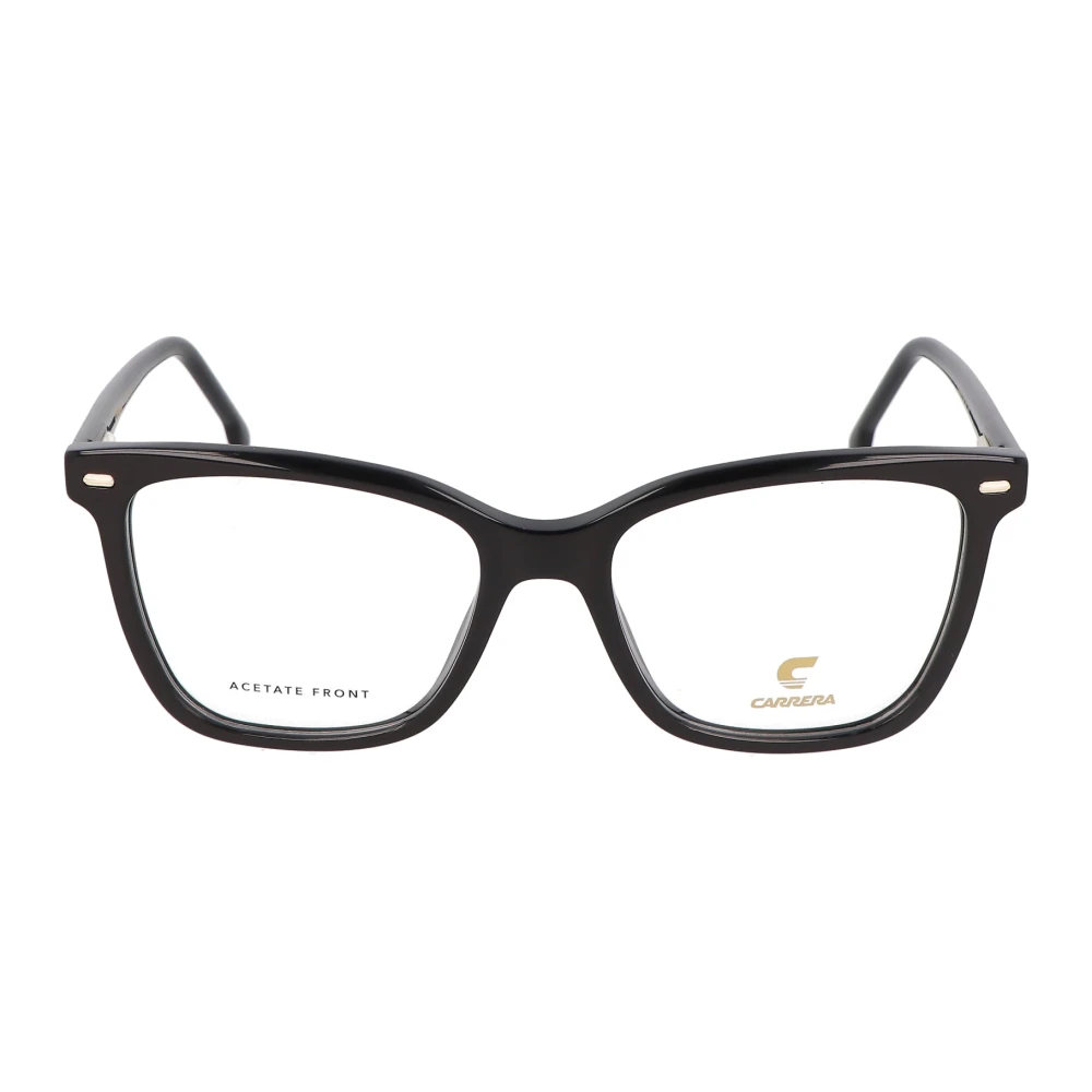 Carrera Italiensk Stil Fyrkantiga Glasögon Black, Unisex