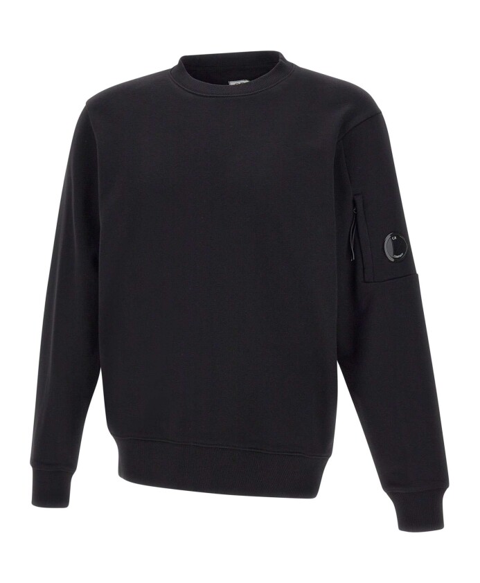 sweatshirt-en-coton-noir-a-relief-diagonal