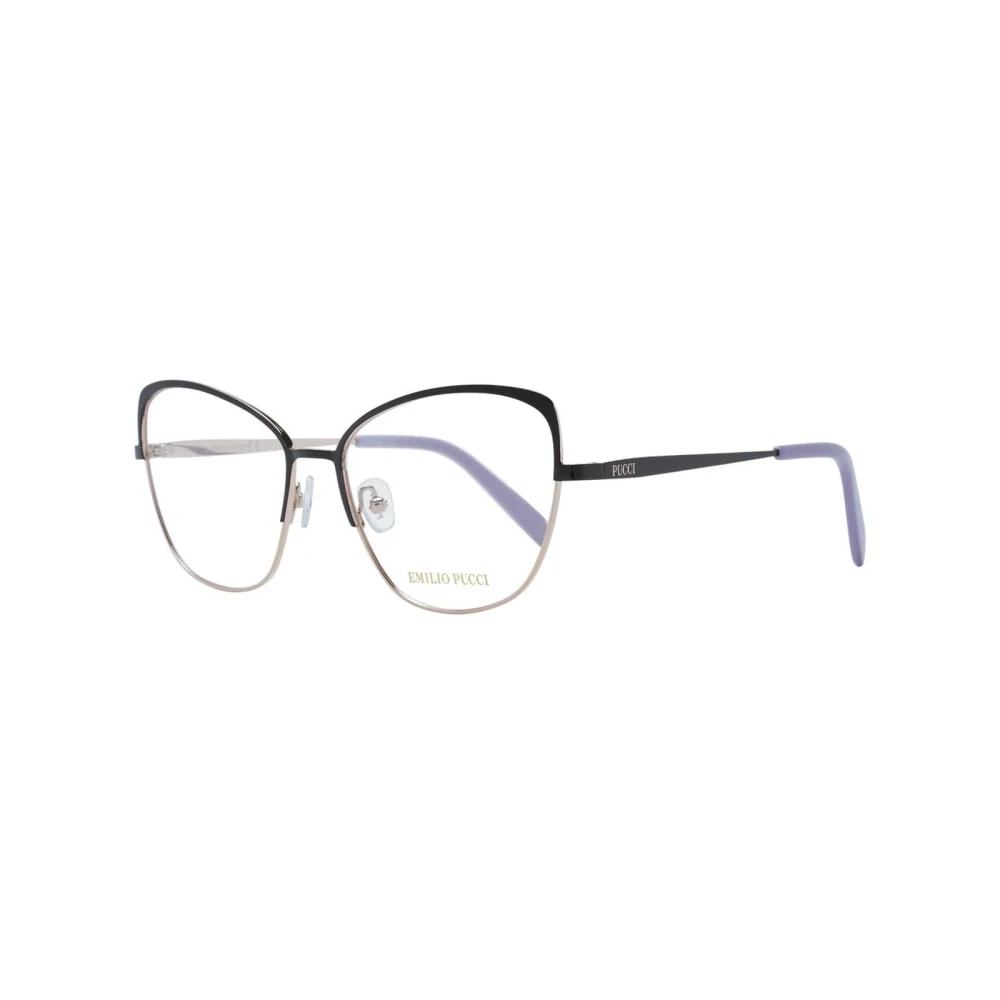 EMILIO PUCCI Zwarte Cat Eye Optische Frames Black Dames