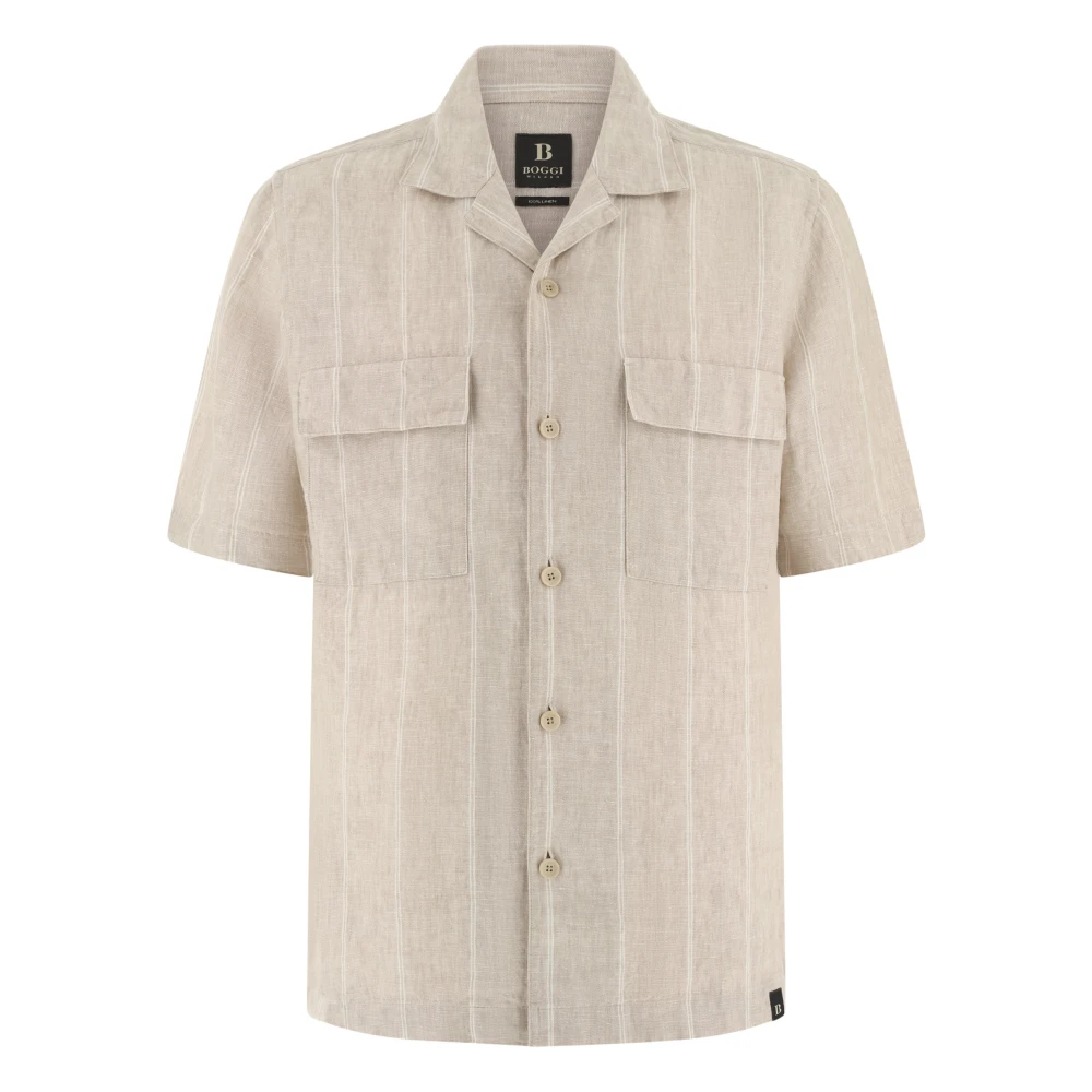 Boggi Milano Uomo Beige Magliette, L, New,