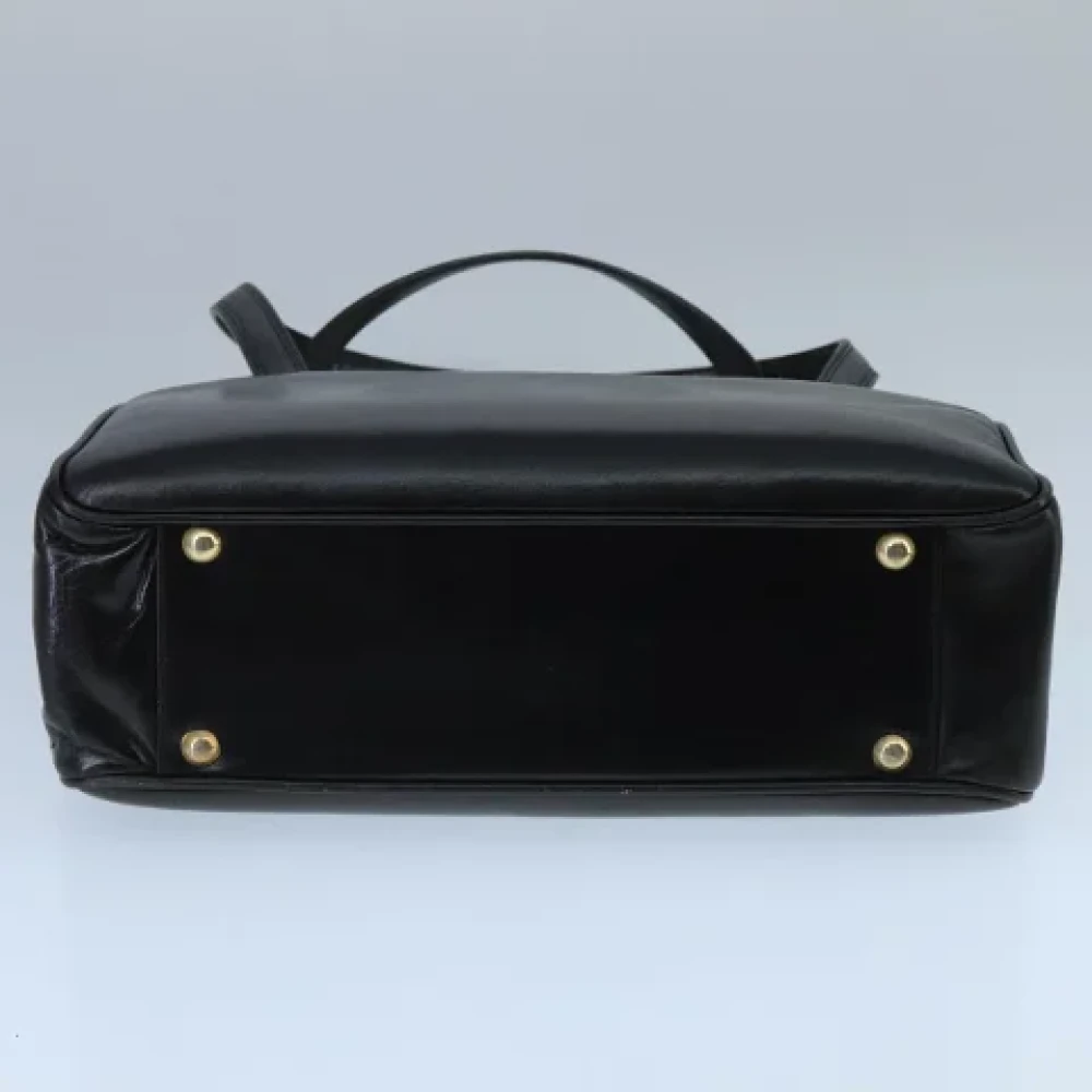 Bally Pre-owned Leather handbags Black Dames