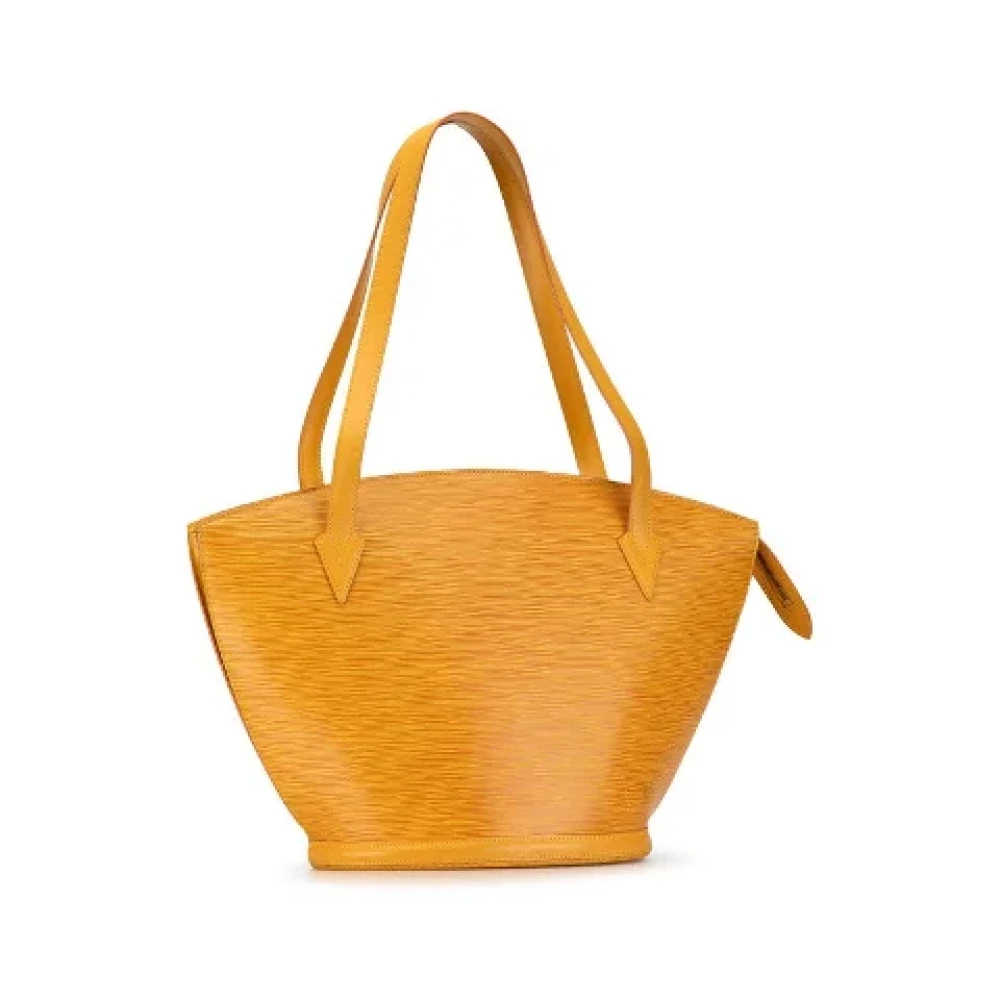Louis Vuitton Vintage Pre-owned Leather louis-vuitton-bags Yellow Dames