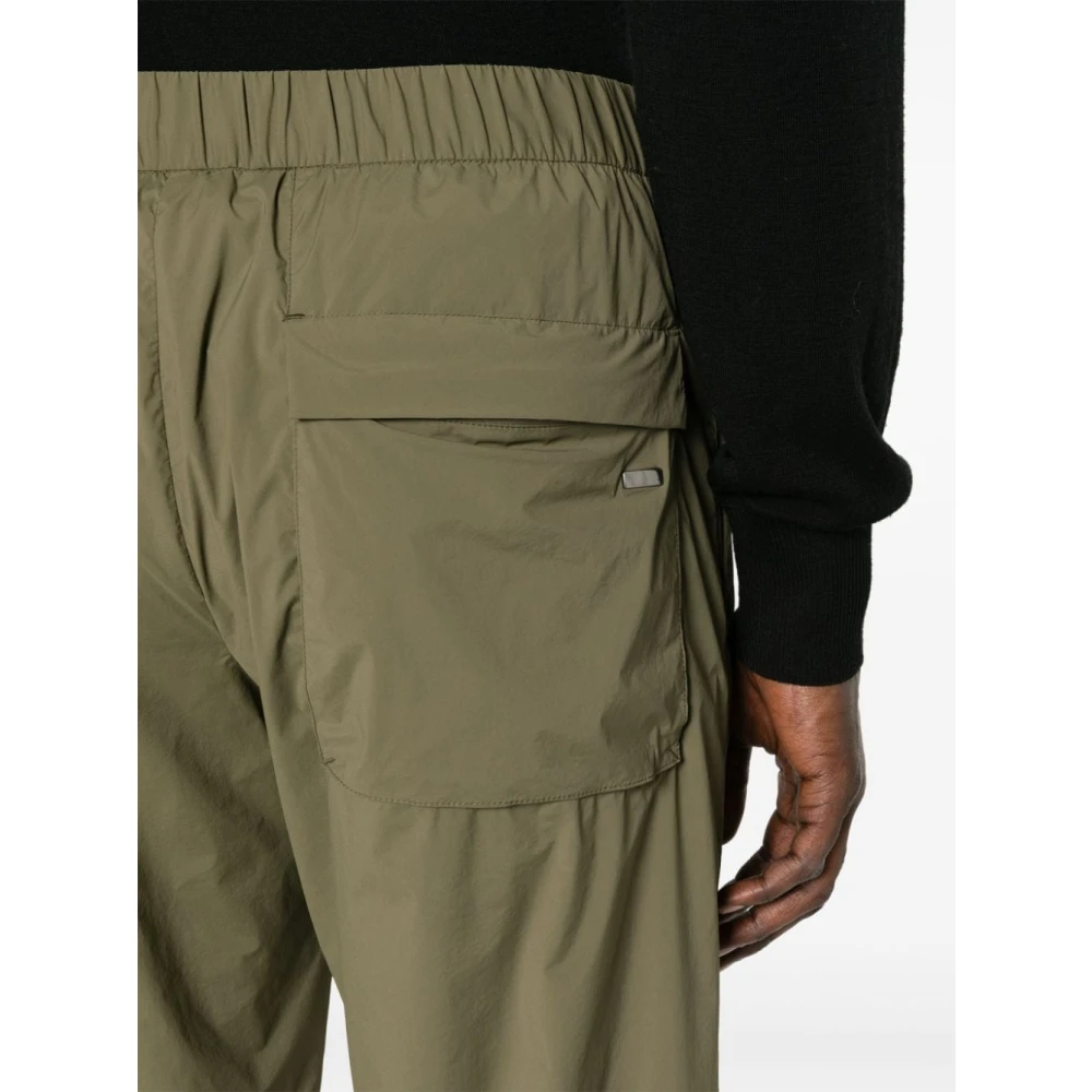 Herno Tapered Trousers Green Heren