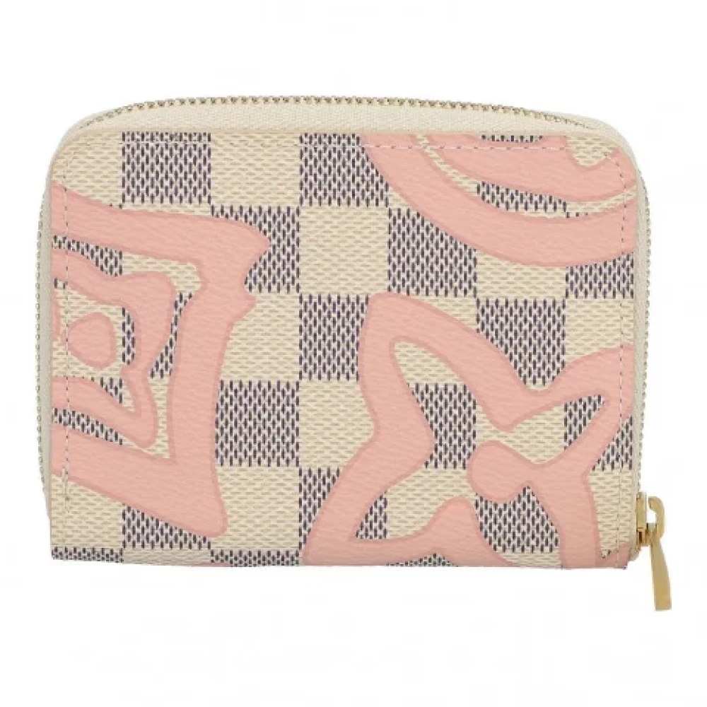 Louis Vuitton Vintage Pre-owned Canvas wallets Pink Dames