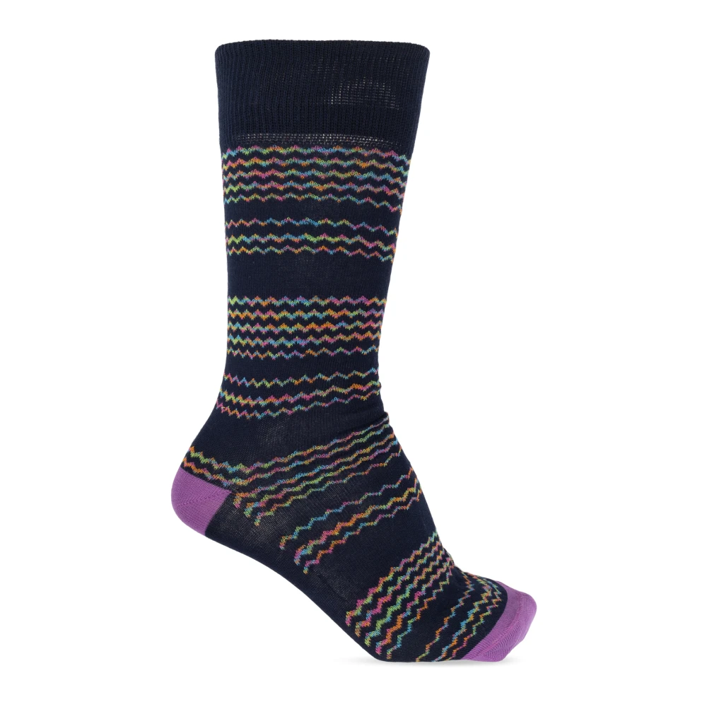 Paul Smith Zigzag patroon sokken Multicolor Heren