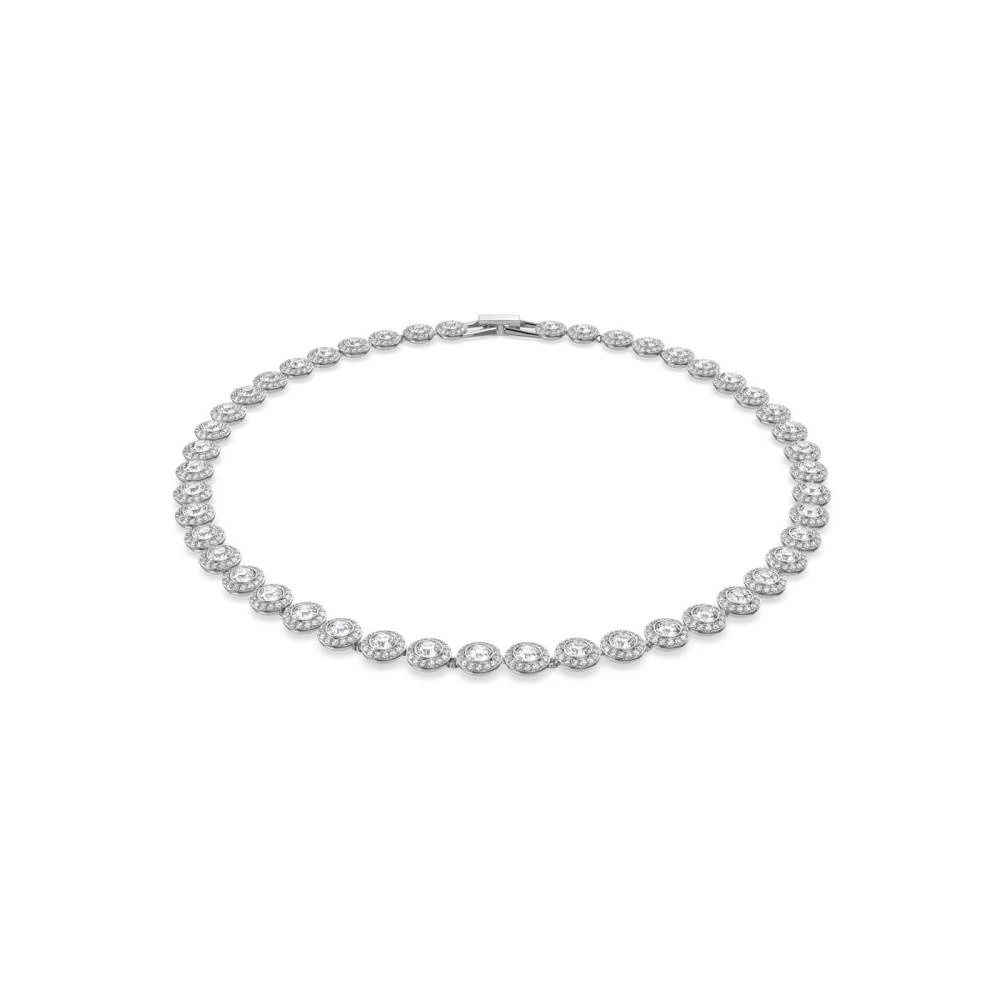 Swarovski Women's Gray Necklaces, One Size, Una Angelic Tennis Necklace