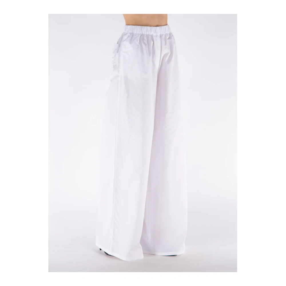 Max Mara Wide Trousers White Dames