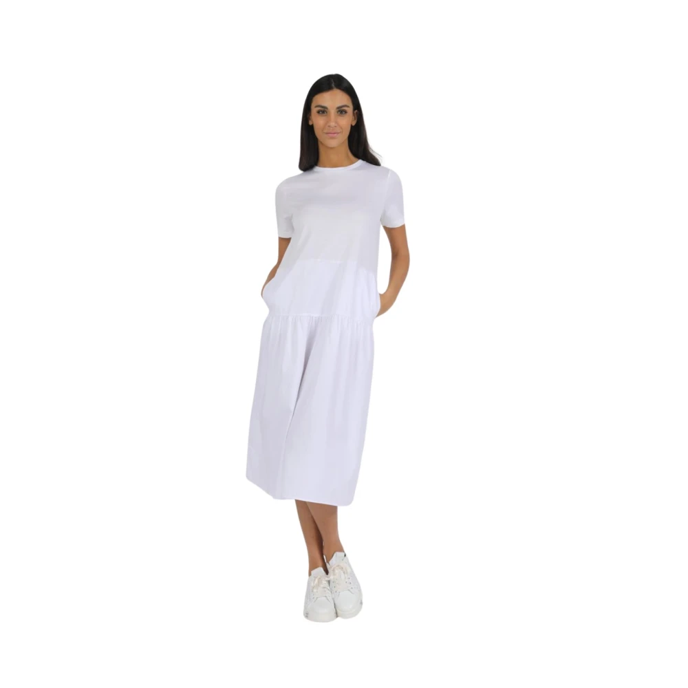 Max Mara Lange jurk Santos White Dames