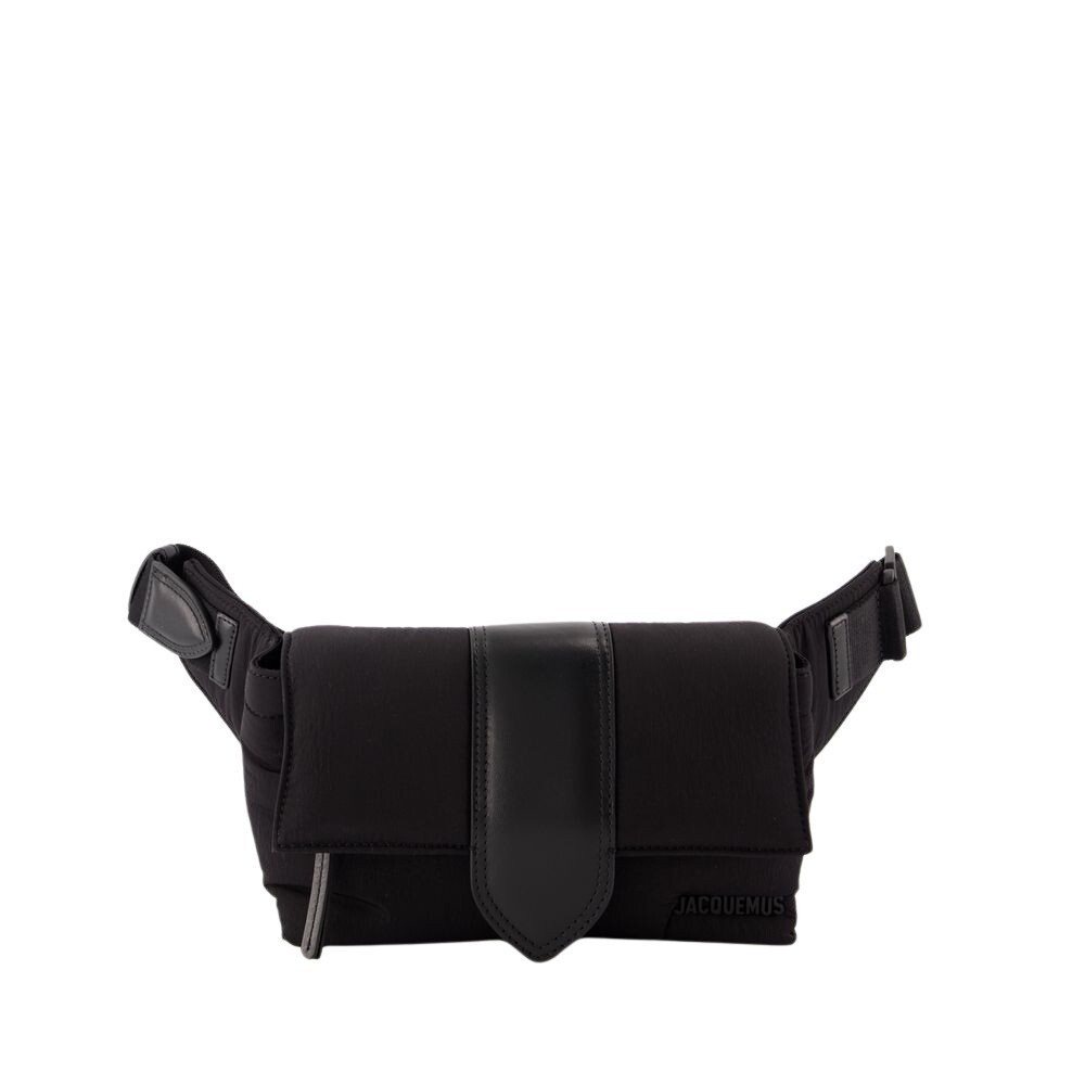 Sac ceinture Bambino noir Nylon Jacquemus Sacs banane Miinto