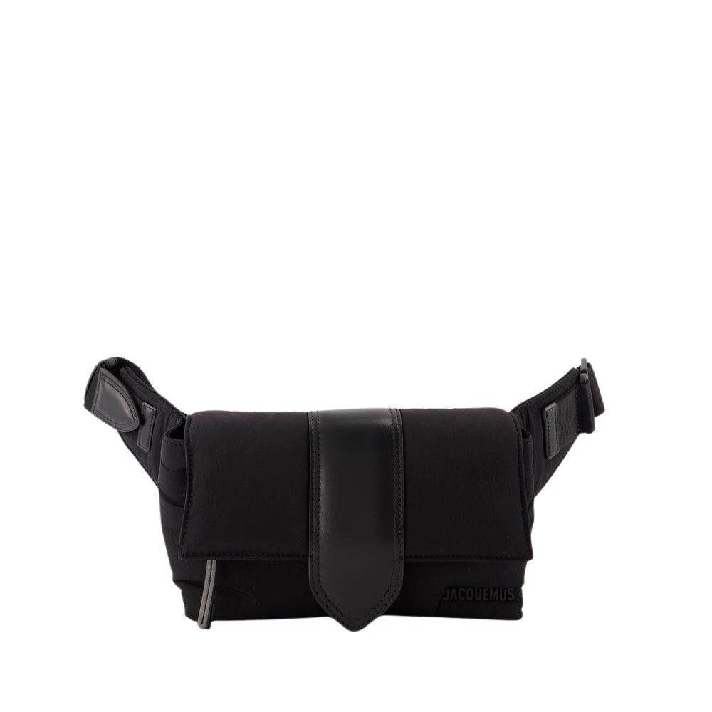 Jacquemus Zwarte Bambino Heuptas Nylon Black Heren