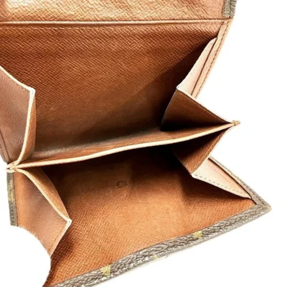 Louis Vuitton Vintage Pre-owned Canvas wallets Brown Dames