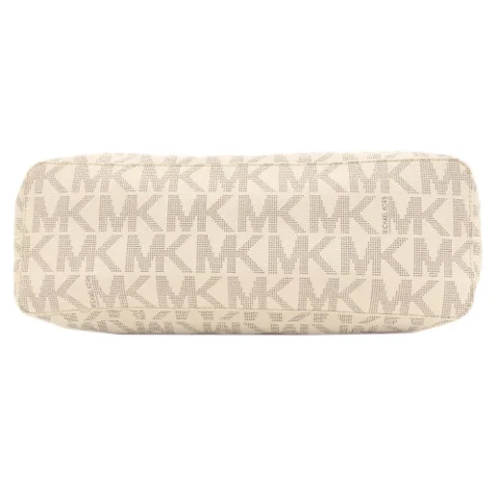 Michael Kors Pre-owned Canvas shoulder-bags Beige Dames