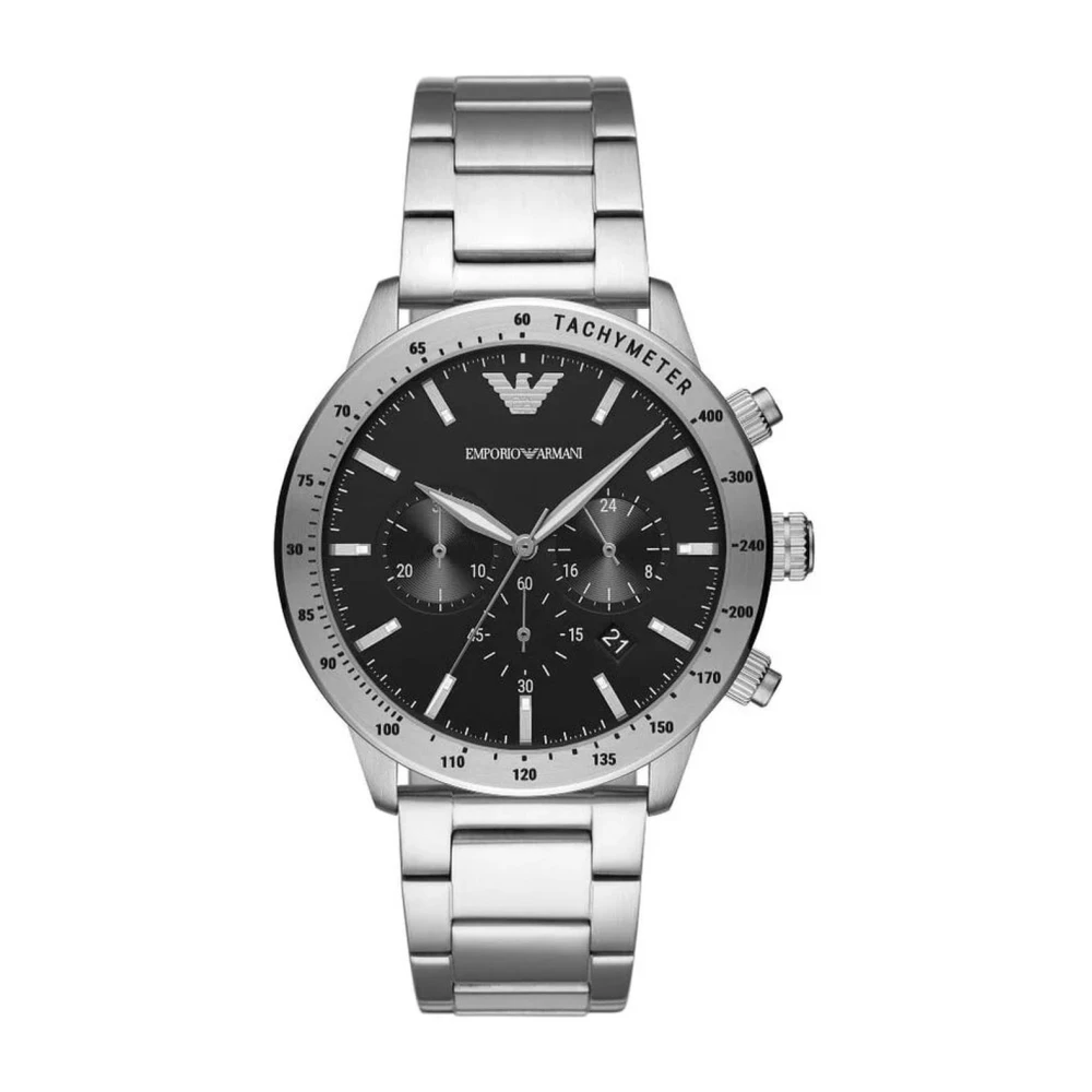 Emporio Ar i Chronograaf Quartz Horloge voor Gray