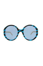 Blå Acetat Gucci solbriller