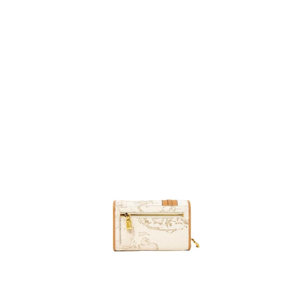 Alviero Martini 1a Classe Stijlvolle Leren Portemonnee Collectie White Dames